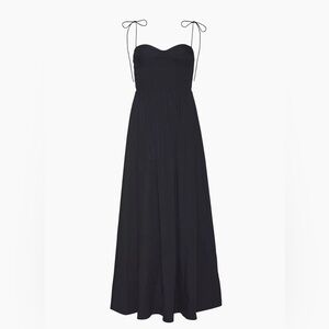 STAUD black maxi dress
